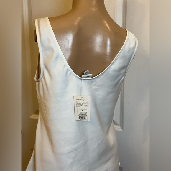 a new day Satin White Tank - Picture 5 of 5